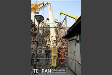 ساختمان پلاسکو فرو ریخت -4 7