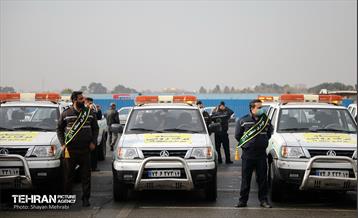 مانور برف روبی منطقه 19 شهرداری تهران 12