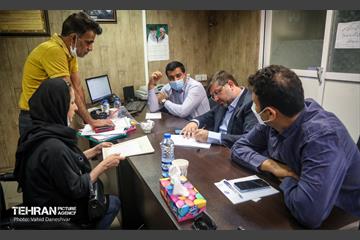 حضور جعفر شربیانی در منطقه 17