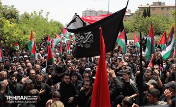 دسته عزاداری دانشگاه امام صادق(ع) در ظهر تاسوعا 4