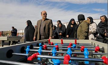 افتتاح دهکده فوتبال بوستان ولایت 15