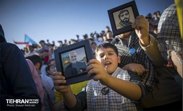 اجتماع بزرگ نوجوانان غرب تهران در پویش سلام فرمانده 10