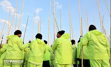 رزمایش زمستانه مشترک شهرداری تهران و پلیس راهور 66