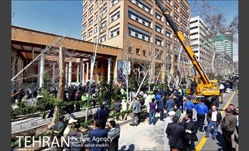 مراسم احیای درختان خیابان ولیعصر (عج) 15