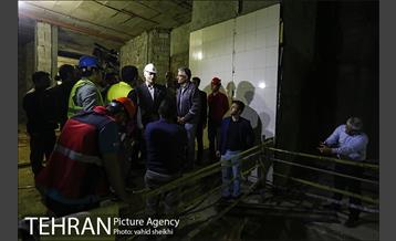 بازدید شهردار تهران از خط ۷ مترو  31