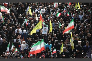 تشییع شهدای اقتدار ملی در تهران - 3  54