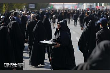پیاده روی جاماندگان اربعین حسینی(ع) در تهران 19