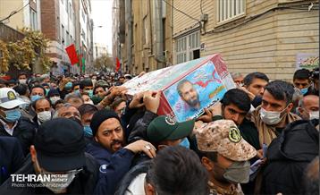 مراسم تشییع پیکر شهید محمدرضا بیات 2