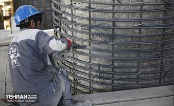 پروژه مقاوم‌سازی پل تقاطع بزرگراه همت و رودخانه کن 2