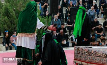 اجرای بیست و نهمین آیین تعزیه در فرهنگسرای خاوران