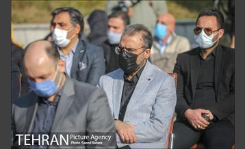 مراسم رونمایی از دیوارنگاره شهید سلیمانی 3