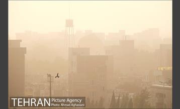 طوفان و گردوغبار در تهران 5
