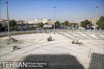 عملیات عمرانی میدان محمدیه 16