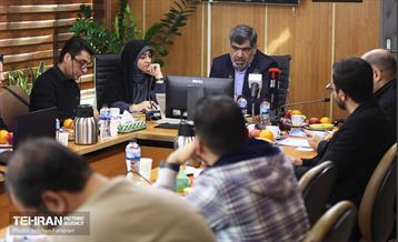 نشست خبری شهردار منطقه 21 16