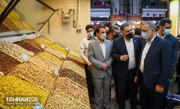 بازدید شهردار تهران از فروشگاه شهروند و میادین میوه تره بار 3