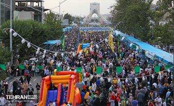 مهمانی ۱۰ کیلومتری عید غدیر در تهران 50