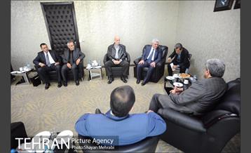 دیدار محمد سعید رئیس سازمان شهرهای متحد با پیروز حناچی شهردار تهران 5