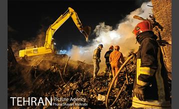 چهارمین روز آواربرداری ساختمان پلاسکو-4 2