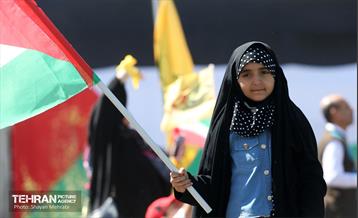 راهپیمایی روز قدس در پایتخت - 3 35