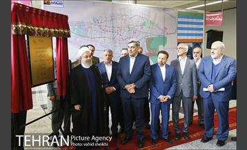 افتتاح همزمان سه پروژه بزرگ شهر تهران  13