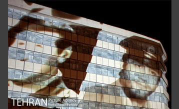 ویدئو مپینگ تصاویر شهدا در میدان انقلاب اسلامی 2