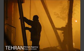 آتش سوزی گسترده در خیابان امیرکبیر 2 1