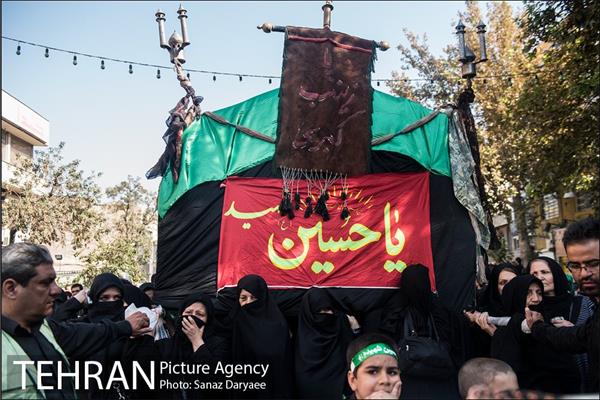 کاروان دسته بنی اسد در روز سوم شهادت امام حسین(ع) در محله سرچشمه 12