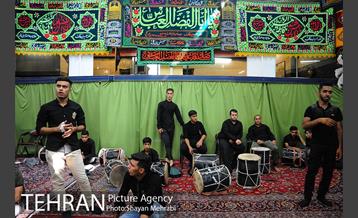 حرکت نمادین کاروان اُسرای کربلا در ده ونک 36