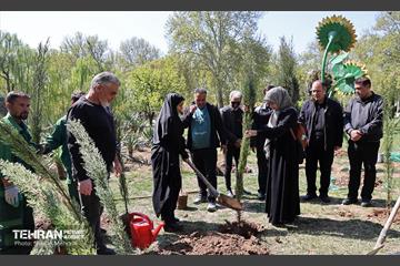 آیین درخت‌کاری به مناسبت روز طبیعت 12