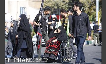 پیاده روی جامندگان اربعین حسینی (ع) در تهران 30