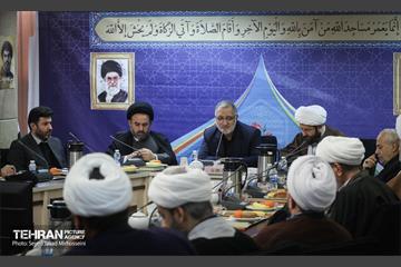 دیدار با ائمه جماعات مساجد آسیب‌دیده در اغتشاشات اخیر شهر تهران 10