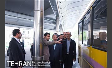 بازدید شهردار تهران از خطوط اتوبوسرانی  19