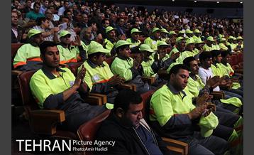 مراسم تجلیل از کارگران نمونه شهرداری تهران 2