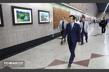 افتتاح نمایشگاه عکس ویتنام در ایستگاه مترو تجریش 47