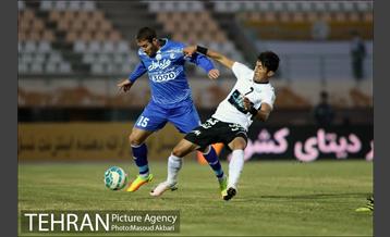 دیدار صبای قم و استقلال در لیگ برتر فوتبال 12