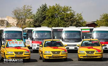 آیین بهره‌برداری از ۲۰۰ اتوبوس و ۶۲ مینی‌بوس 3