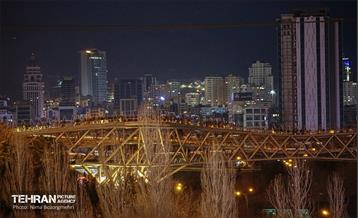 خاموشی پل طبیعت و گنبد مینا همزمان با ساعت زمین  7