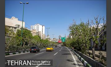 وضعیت ترافیکی خیابان های تهران پس از تعطیلات نوروز 1400