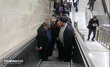 تست گرم بخش میانی خط ۶ مترو تهران 11