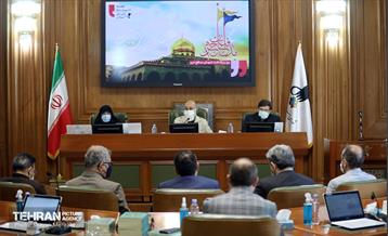 مراسم تودیع پیروز حناچی، شهردار سابق تهران در صحن شورای اسلامی  2