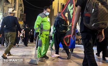 خدمات رسانی شهرداری تهران در شهر نجف 18