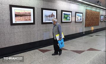 افتتاح نمایشگاه عکس ویتنام در ایستگاه مترو تجریش 52