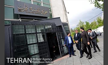 بازدید شهردار تهران از موزه نقشه تهران 1