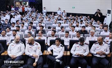 نشست مدیرعامل سازمان آتش‌نشانی تهران با کارکنان 11
