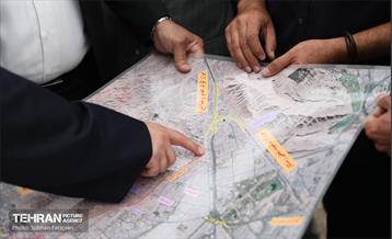 بازدید عضو شورای شهر از پروژه بزرگراه شهید شوشتری 29