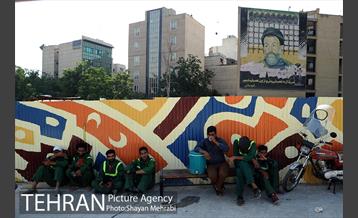 پروژه ساماندهی میدان هفتم تیر در آستانه بهره برداری 24