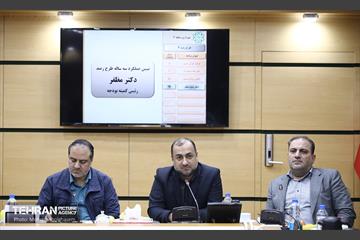 بازدید کمیسیون برنامه و بودجه شورای شهر از پروژه‌های منطقه 4 5