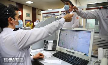 بازدید سرزده شهردار تهران از ستاد فرماندهی عملیات آتش نشانی 12