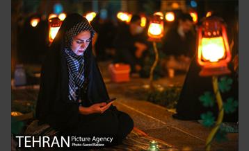 مراسم احیای شب بیست و سوم ماه مبارک رمضان در گلزار شهدای بهشت زهرا(س) 11