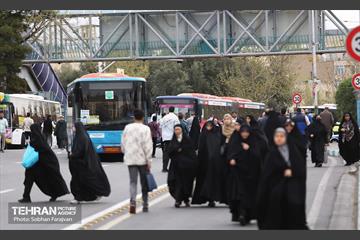 خدمت‌رسانی شهرداری تهران به نمازگزاران عید فطر در مصلی تهران 12